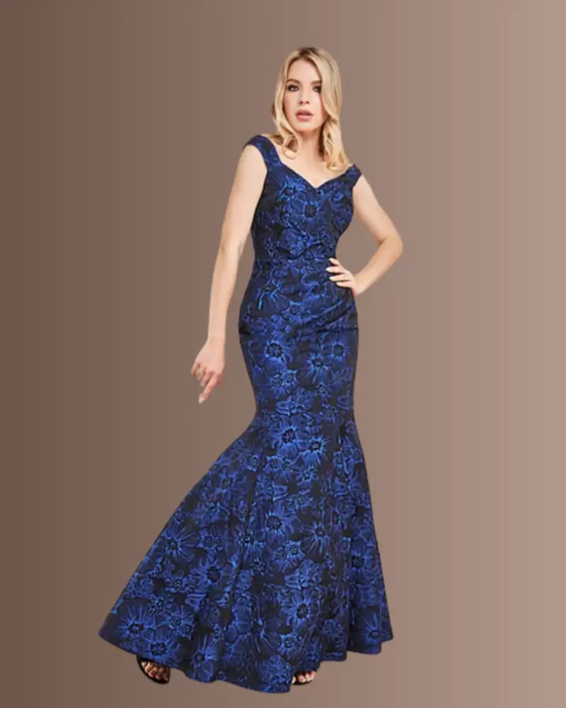 Wrap Pleated Lamé Dress