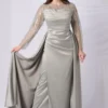 Extended Tail Sequined Dress