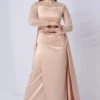 Extended Tail Sequined Dress